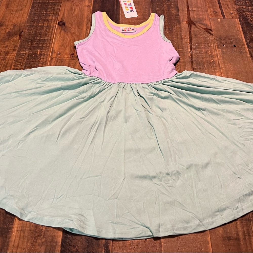 Dot Dot Smile size 3/4, 5/6, 7 or 8/10 girls mermaid vibes tank twirl dress New